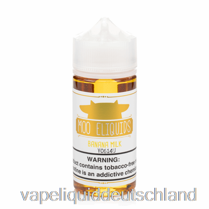 Bananenmilch – Moo E-Liquids – 100 Ml 6 Mg Vape-Flüssigkeit